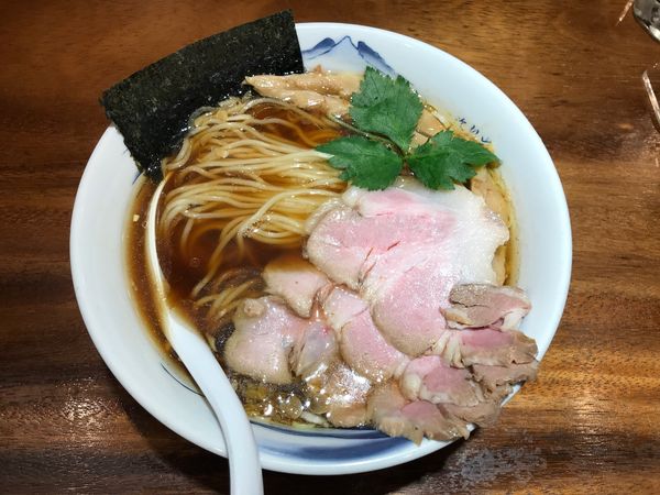 「中華そば　850円」@純水煮干し中華そば 幻庵の写真