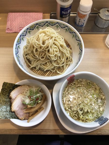 「粟国の塩つけそば900円」@中華そば 多賀野の写真