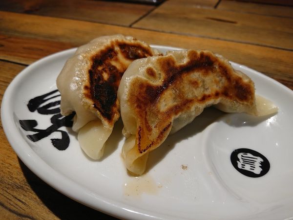 「濃厚特製つけ麺 心の味餃子」@松戸中華そば 富田食堂の写真