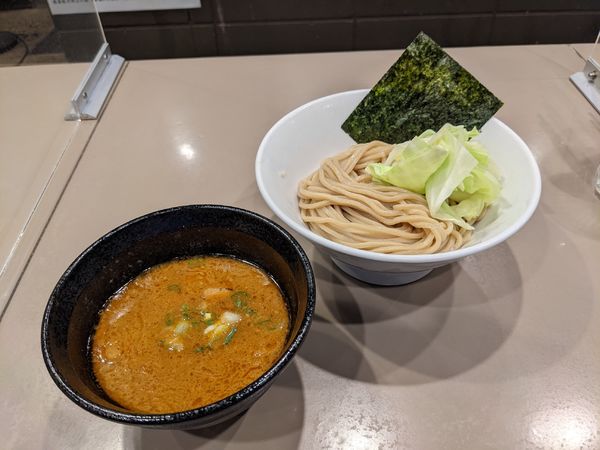 「海老つけ麺（麺少なめ、肉まし）」@つけ麺 五ノ神製作所の写真