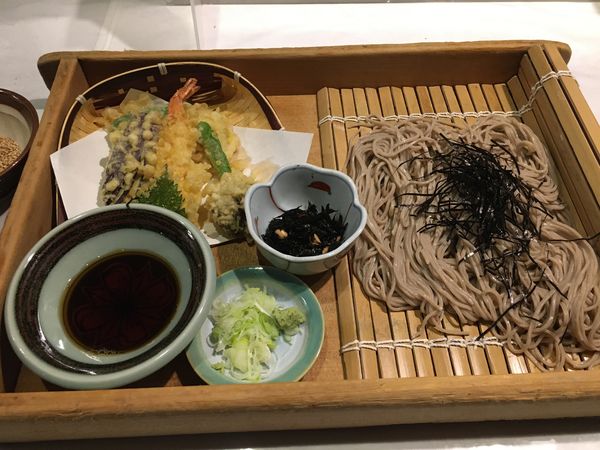 「孫薬師海老天ざるそば」@岩代家敷大王の写真