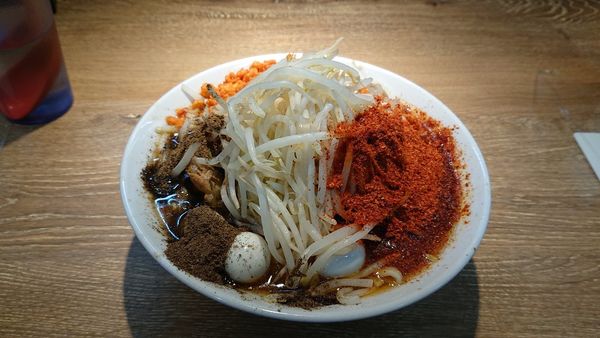 「海海海海老老老老 うずら カラタマ カラカラ 痺れ」@麺屋 浜一の写真