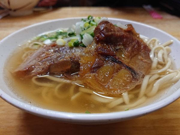 「ソーキそば普通」@田舎 公設市場南店の写真