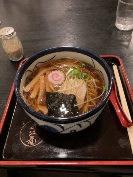 「中華そば　660円」@近江屋 八木橋デパート内店の写真