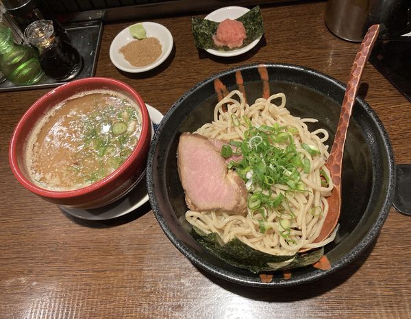 「味噌つけ麺＋明太子」@麺処 むささんじんの写真
