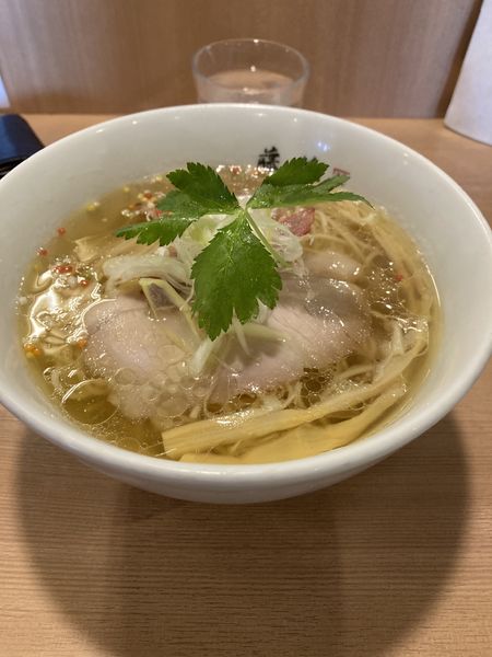 「塩ラーメン」@支那蕎麦屋 藤花の写真