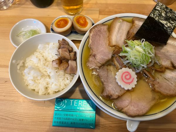 「味玉チャーシュー麺」@there is ramenの写真