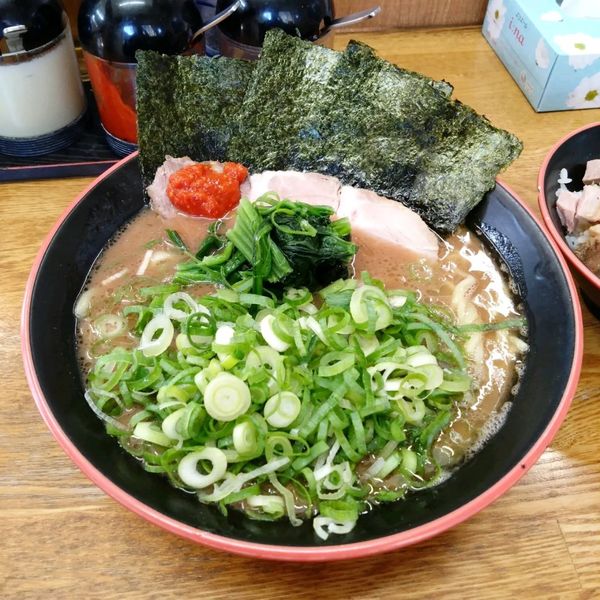 「九条ネギラーメン」@麺家 紫極の写真