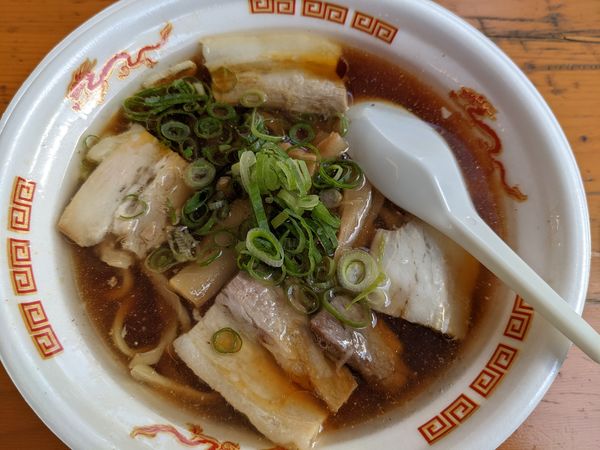 「【優味麺亭 鸐】煮干香るチャーシュー中華そば」@大つけ麺博 2022の写真