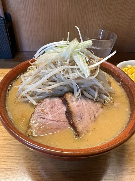 「『味玉味噌ラーメン＋コーン』　1060円」@味噌っ子 ふっくの写真
