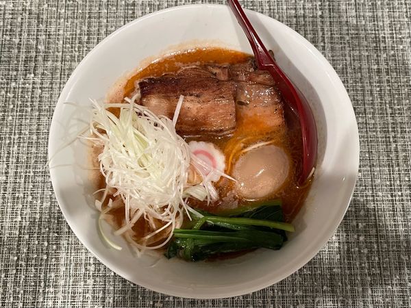 「味玉中華そば（塩）」@貝出汁 まぜそば 虎巴徠の写真