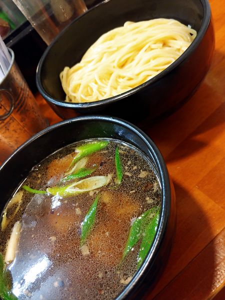 「豚サガリの薄口醤油つけ麺」@ラーメン哲史の写真