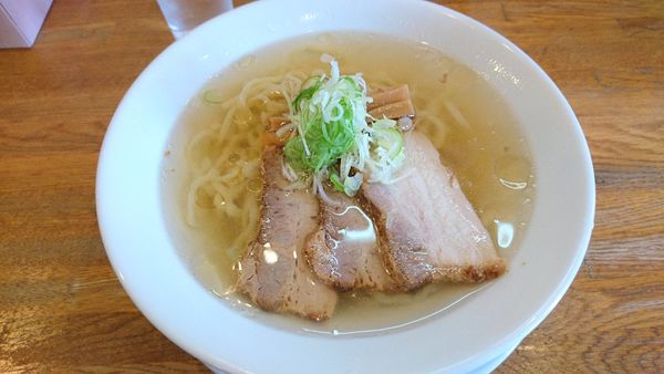 「会津山塩ラーメン780円」@うえんで食堂の写真