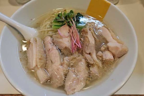 「塩生姜らー麺肉増し　1,100円」@塩生姜らー麺専門店 MANNISH 浅草店の写真