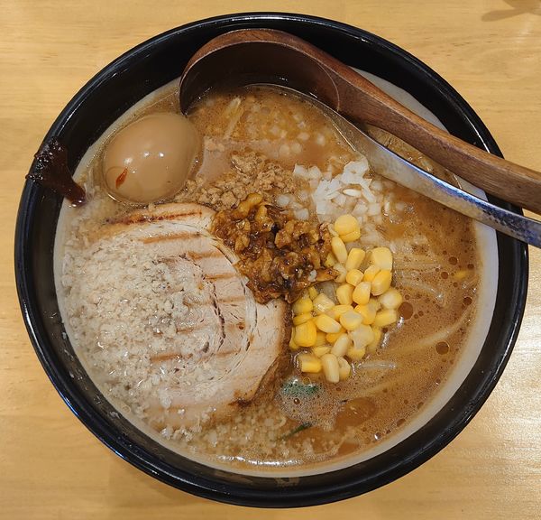 「特味噌ラーメン(1050円)」@味噌ラーメン専門店 日月堂 新座店の写真