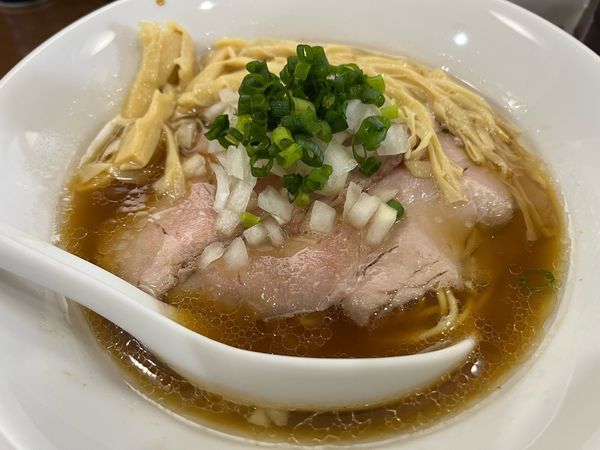 「煮干しそば（醤油）」@煮干し中華そば 魚魚の写真