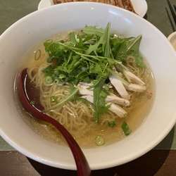 鶏そば（大盛）・餃子