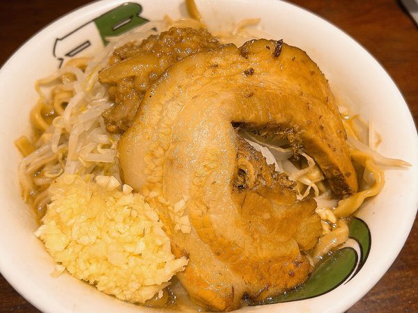 「雷そば 並 250g(950円)」@ラーメン 雷 東京本丸店の写真