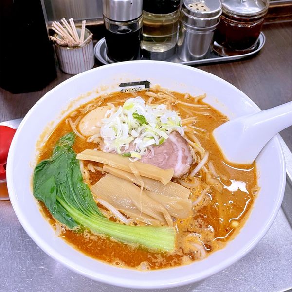 「旨辛味噌ラーメン」@煮干らー麺 カネショウ 四街道の写真