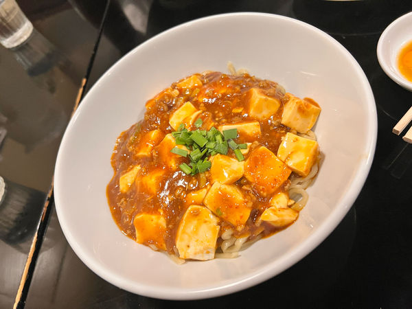 「汁なし麻婆麺」@濃厚担々麺・らーめんつけめん 仁の写真
