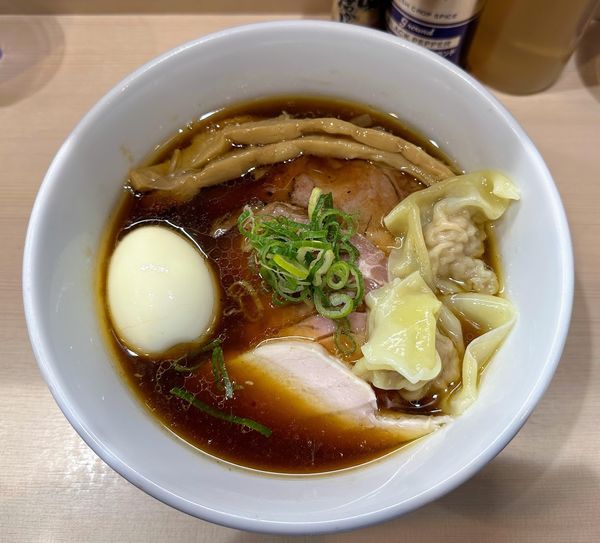 「特製中華そば」@手揉み中華そば 中村の写真