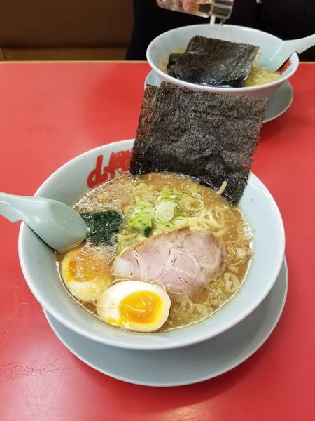 「味噌ラーメン　味玉トッピング」@山岡家 山梨甲斐店の写真