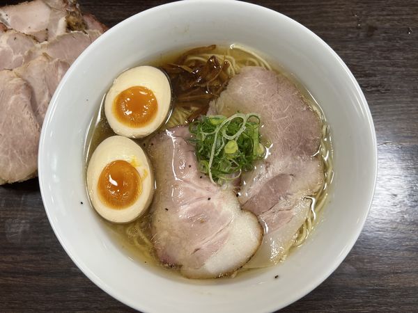 「味玉塩ラーメン」@かしわぎの写真