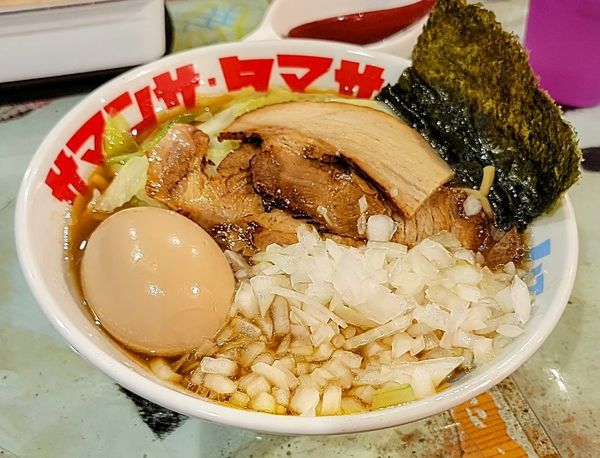「朝ラーメン」@ハイデン.コッコFACTORYサマンサ・タマサの写真