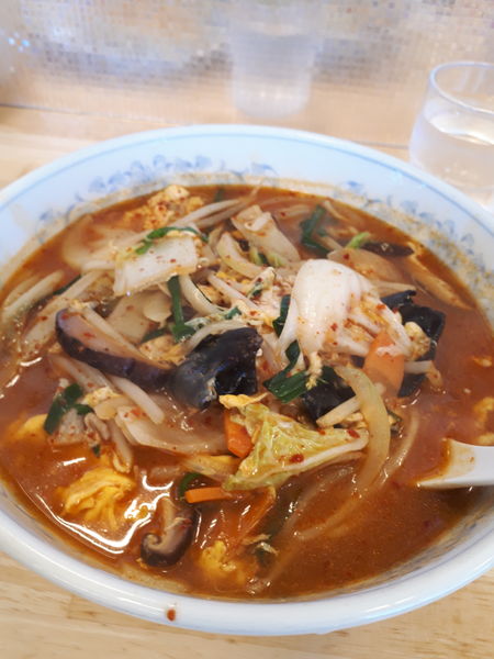 「旨辛菜麺」@ぎょうざの満洲 本庄早稲田駅前店の写真