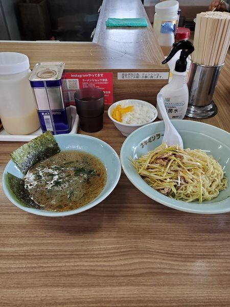 「ネギつけ麺@800」@ラーメンショップ 津島本店の写真