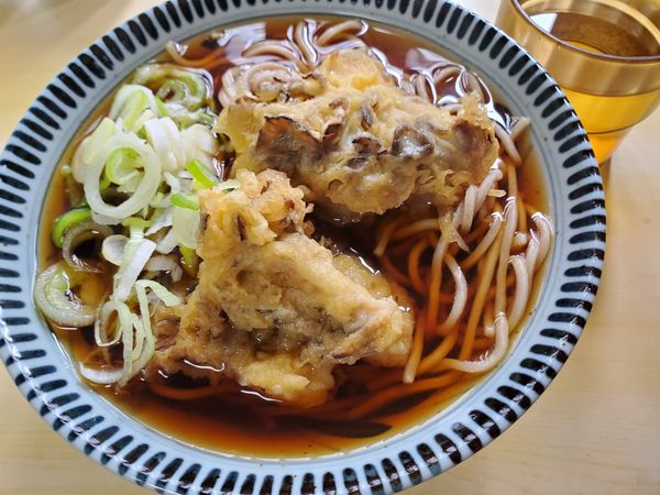 「舞茸天そば」@相州そば 関内本店の写真