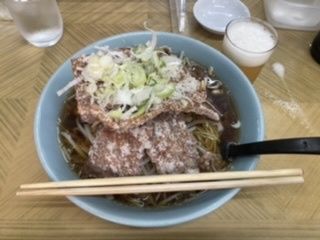 「肉揚げラーメン  ¥850」@宝来軒の写真