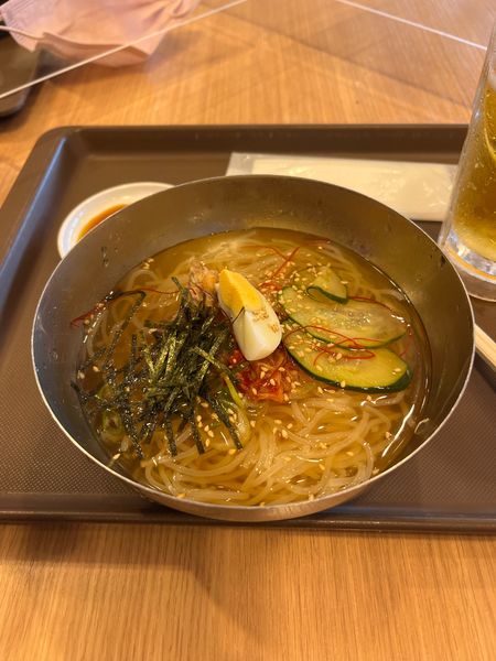 「石焼ビビンバ 冷麺セット990円」@ユン家の食卓の写真