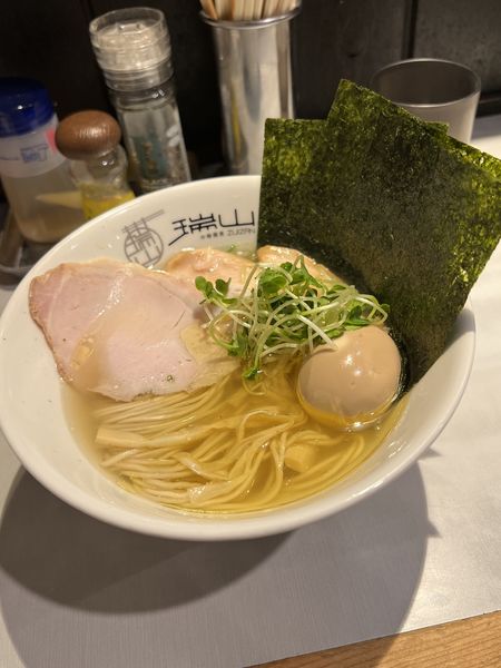 「特製しお蕎麦1050円」@中華蕎麦 瑞山（ZUIZAN）の写真