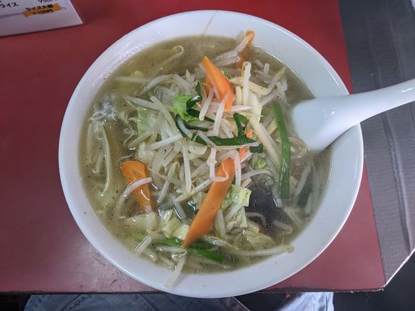 「タンメン:650円」@中華料理 菜来軒の写真