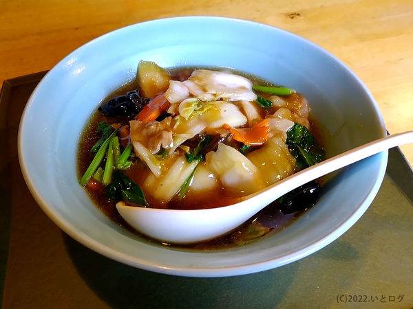 「五目あんかけラーメン」@中国家庭料理 桃 敷島店の写真