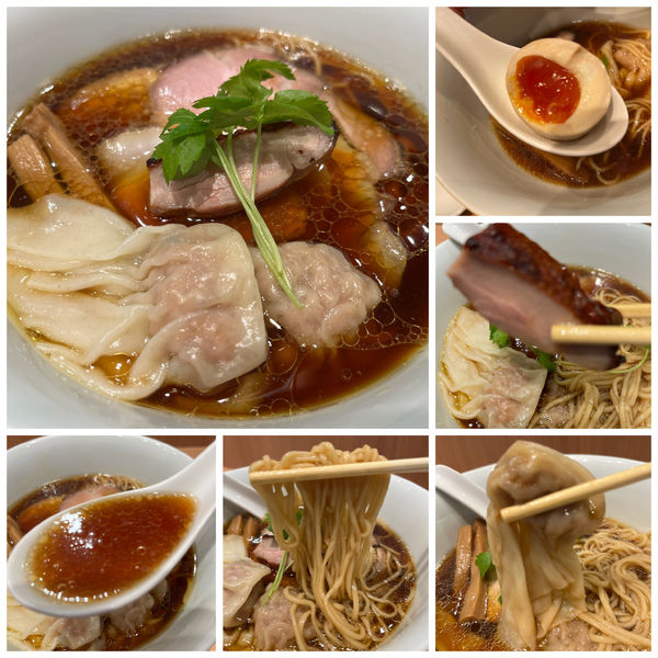 「【らぁ麺紫陽花】特製醤油らぁ麺 2000円」@ラーメンWalkerキッチンの写真