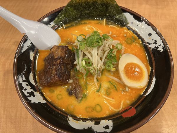 「あぶらやラーメン（麺かため）」@こだわりラーメン あぶらやの写真