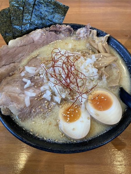 「特製味噌らーめん（1000円）」@風味絶佳 麺屋 まるきた商店の写真