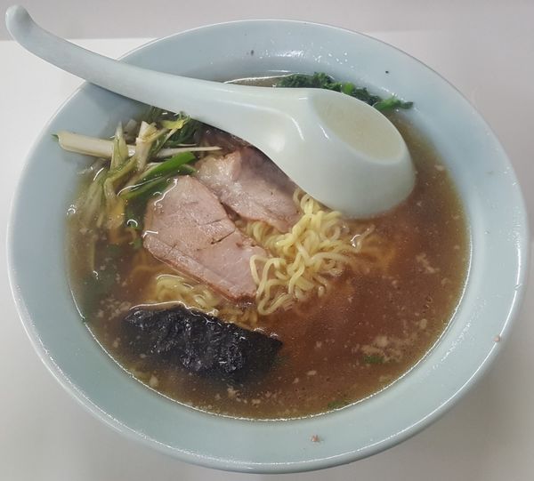 「醤油ラーメン小650円」@ラーメンショップ 平泉店の写真