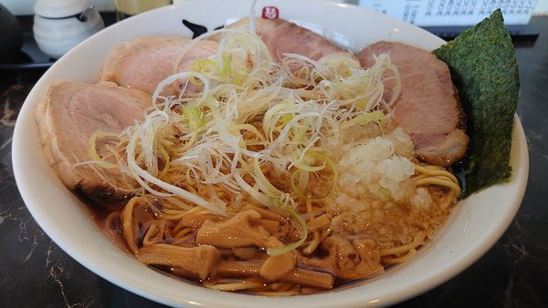 「ネギチャーシューメン(大盛り)」@麺屋 ひとつなぎの写真