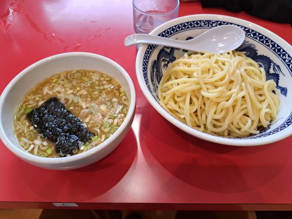 「和節塩豚骨つけめん(限定)」@麺来亭の写真