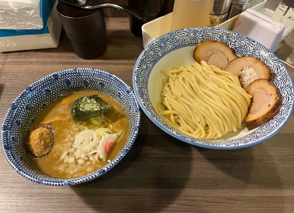 「つけ麺 並 +バラチャーシュー」@狼煙 〜NOROSHI〜の写真