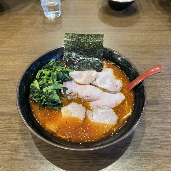 「地獄チャーシューメン【ネギ無】」@黒田屋 本店の写真