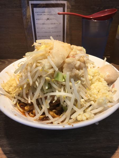 「Ｍ　海海海海老老老老version汁無ミニ」@麺屋 浜一の写真