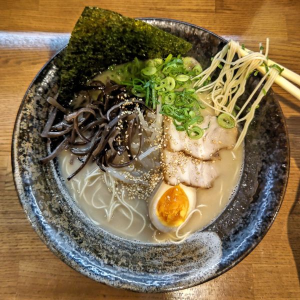 「らーめん(650円)」@らーめん隆壱の写真