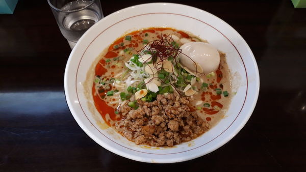 「担々麺+味玉」@麺 ひばりの写真