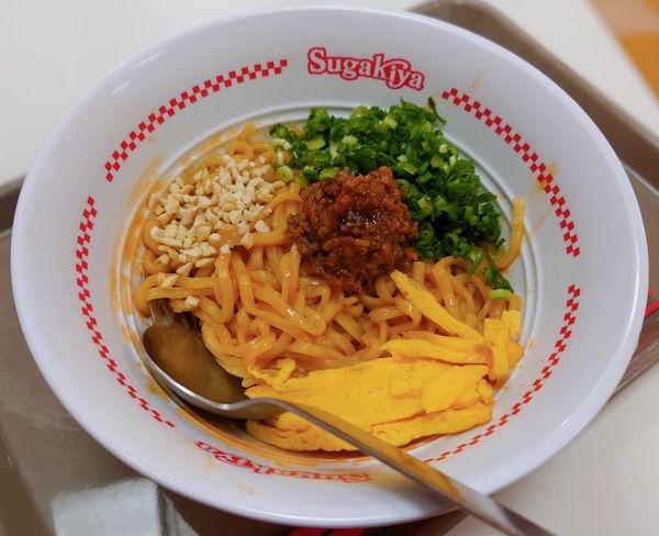 「汁なし担々麺」@スガキヤ MEGAドン·キホーテUNY岐阜店の写真