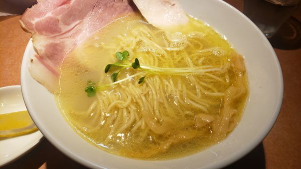「濃厚鶏白湯そば 塩」@麺屋 美浪の写真