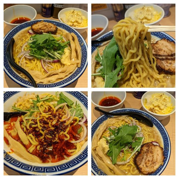 「【限定】濃厚味噌らーめん大専用チーズご飯」@狼煙 浦和店の写真